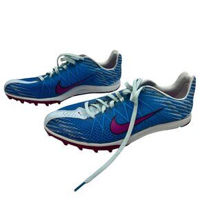 Nike Women's Track & Field Jana Star w/ Spikes Blue/Pink Size 10 Like New